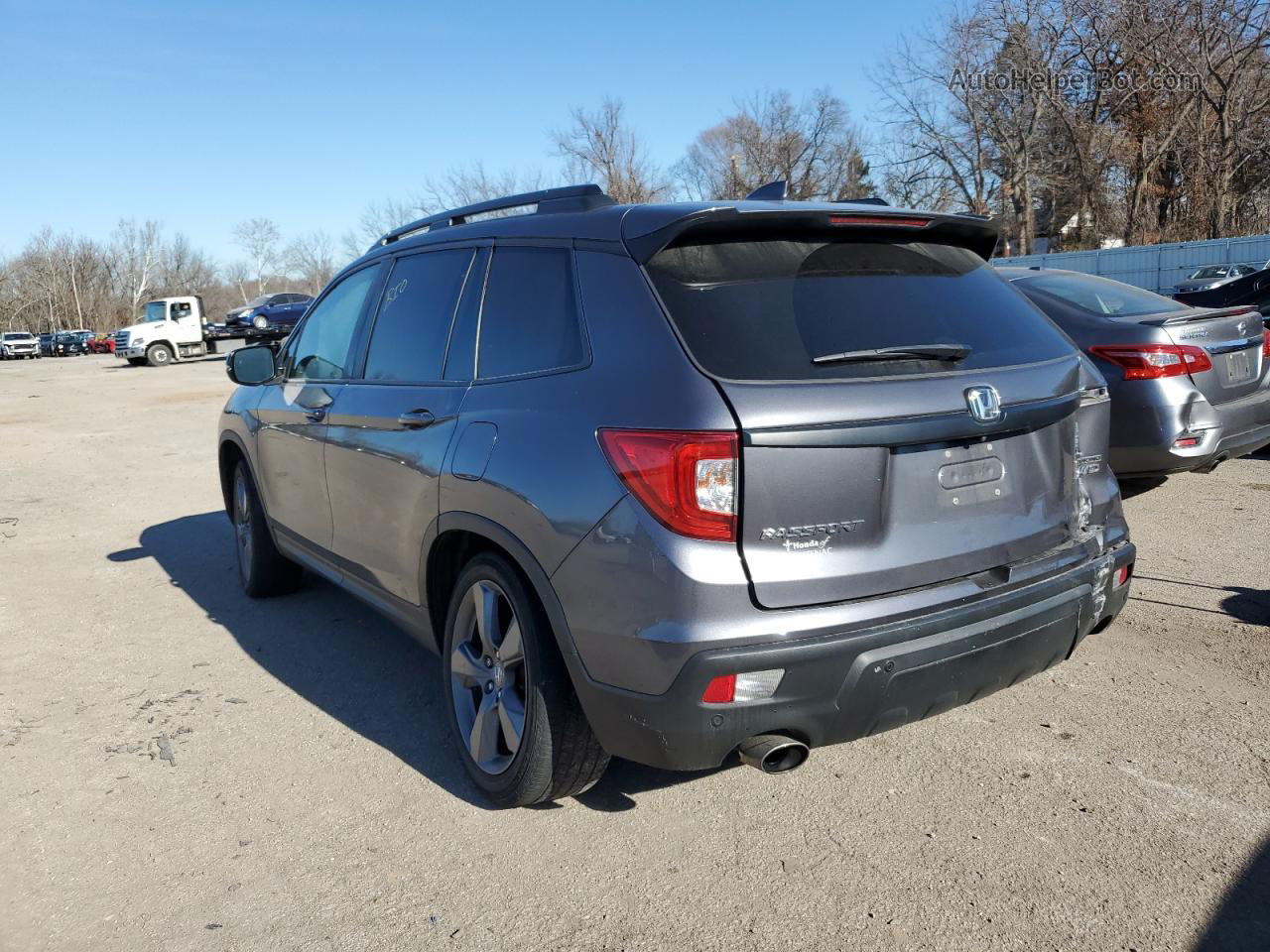 2019 Honda Passport Touring Charcoal vin: 5FNYF8H97KB003212