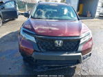 2019 Honda Passport Touring Burgundy vin: 5FNYF8H97KB013447