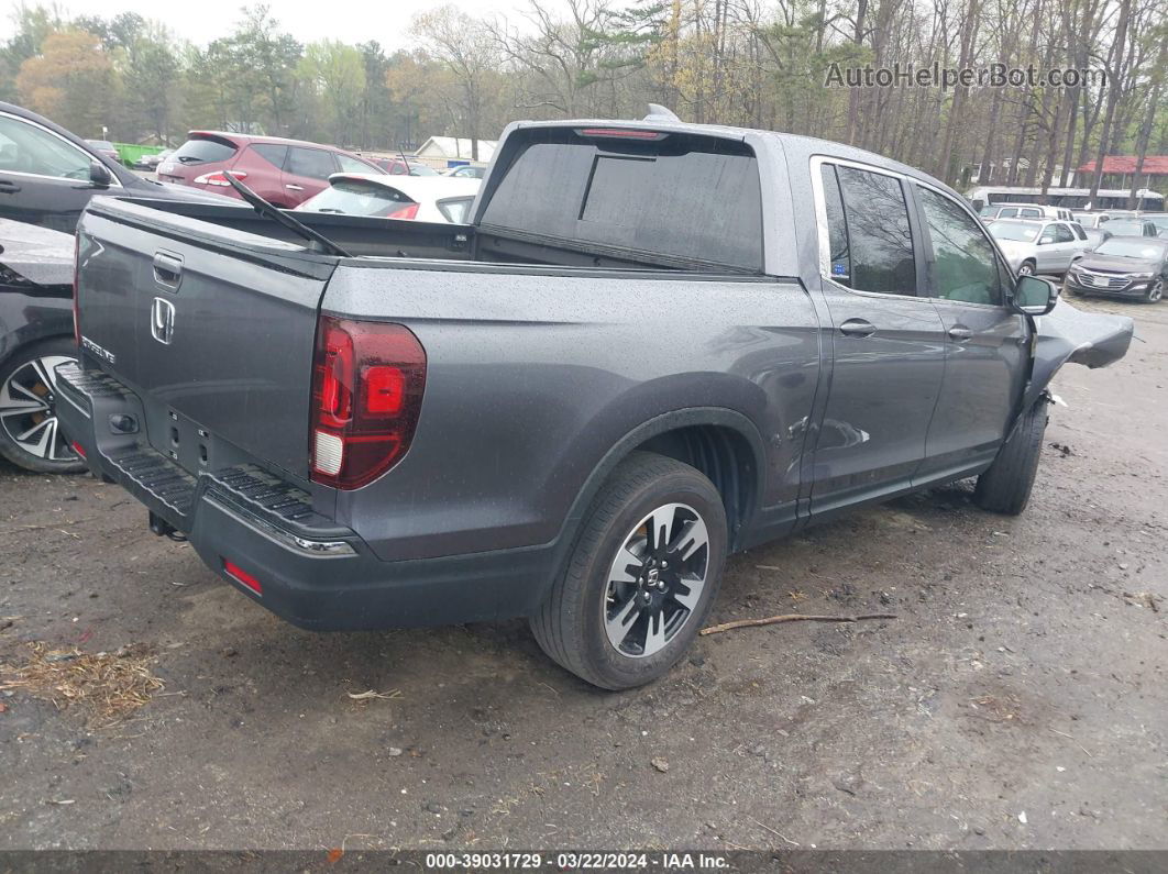 2020 Honda Ridgeline 2wd Rtl Gray vin: 5FPYK2F51LB001117