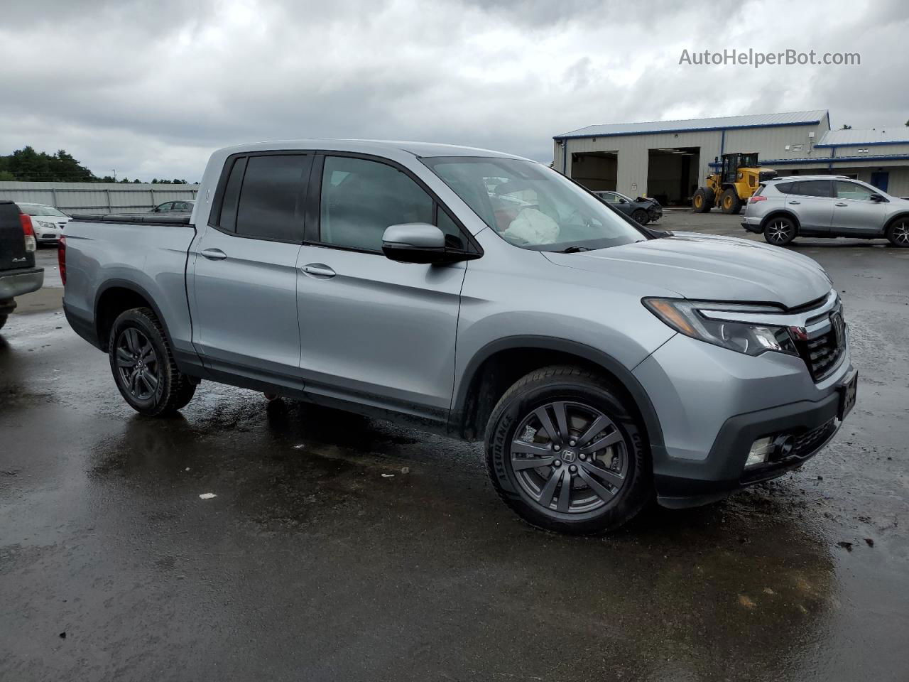 2020 Honda Ridgeline Sport Silver vin: 5FPYK3F10LB030238