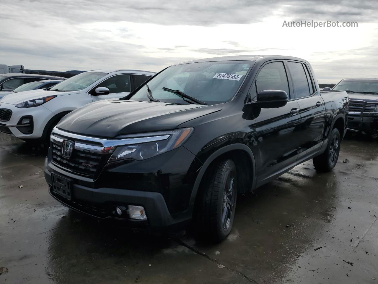 2020 Honda Ridgeline Sport Black vin: 5FPYK3F11LB024769