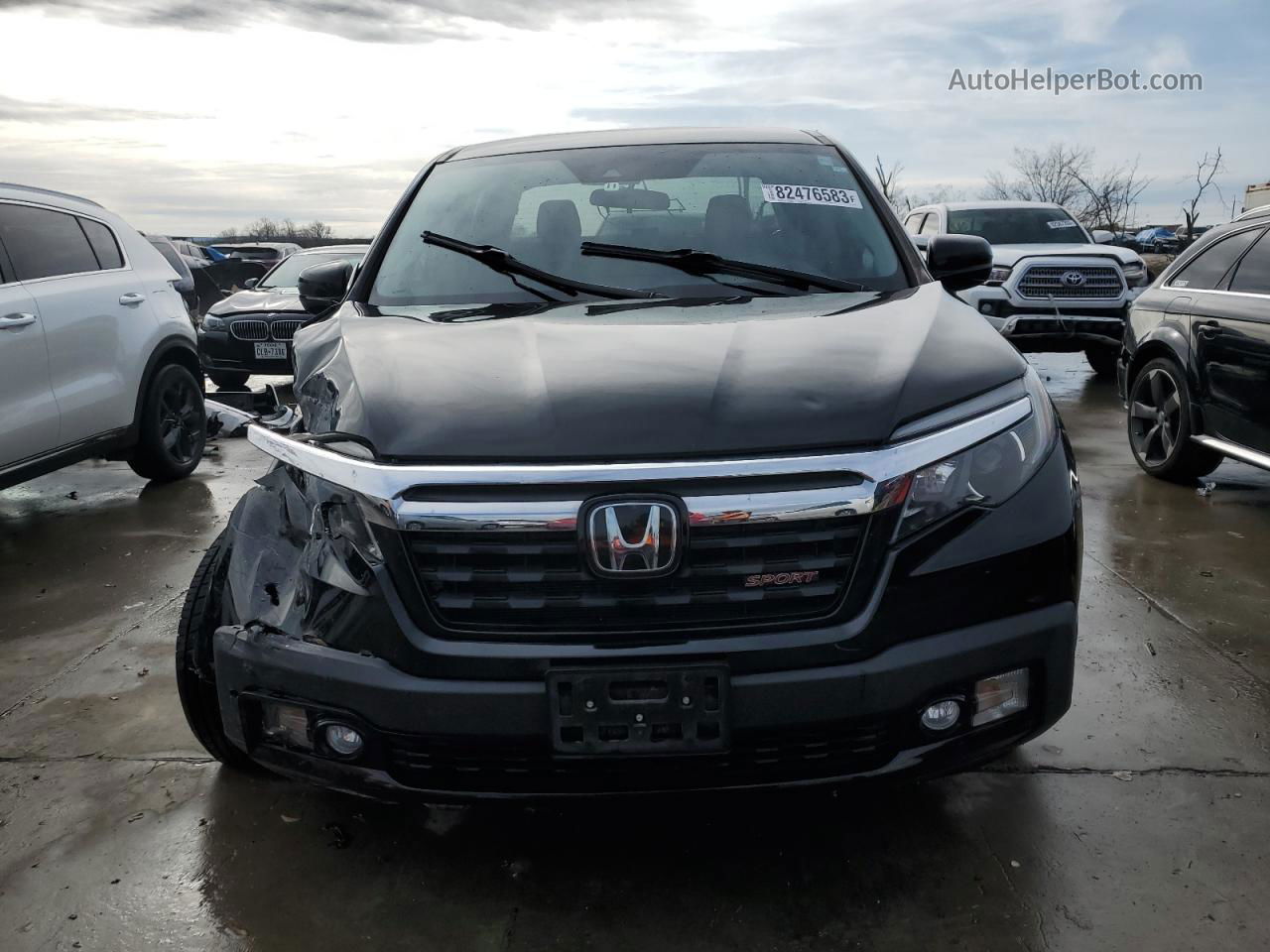 2020 Honda Ridgeline Sport Black vin: 5FPYK3F11LB024769