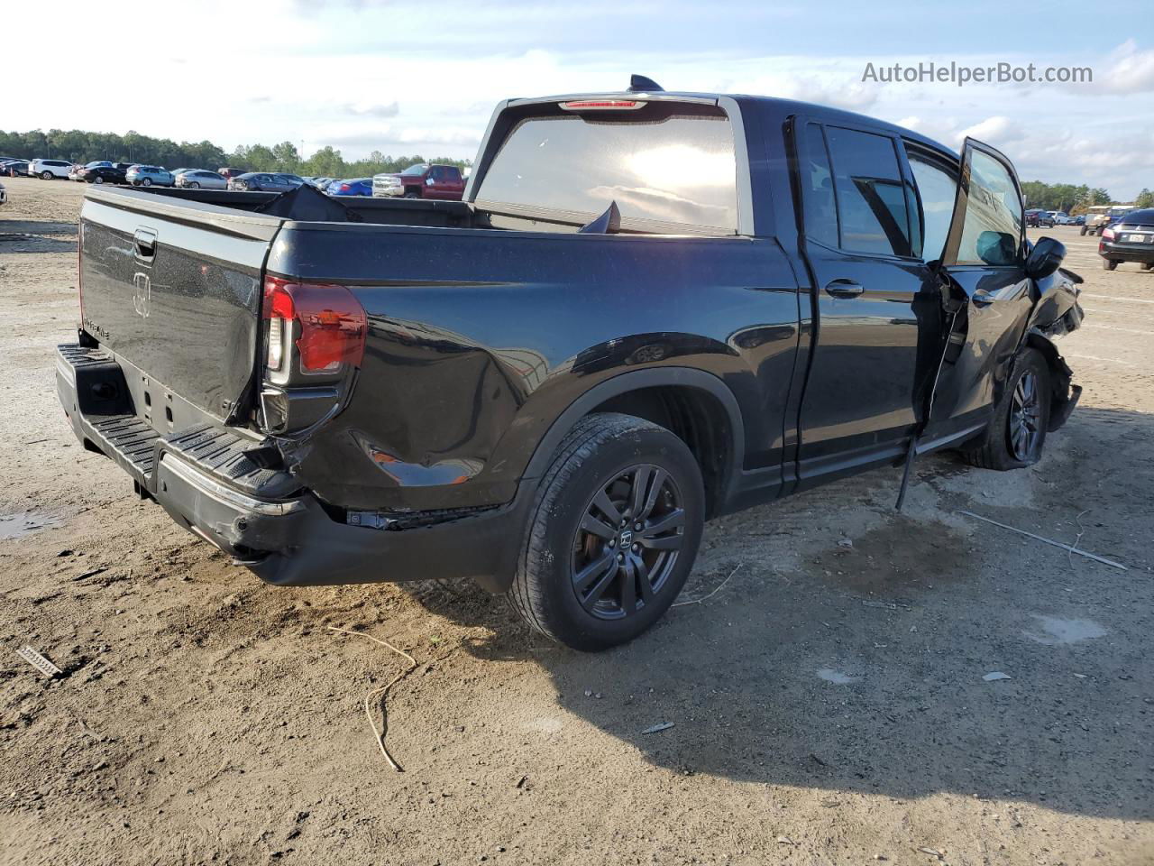 2020 Honda Ridgeline Sport Black vin: 5FPYK3F11LB025548