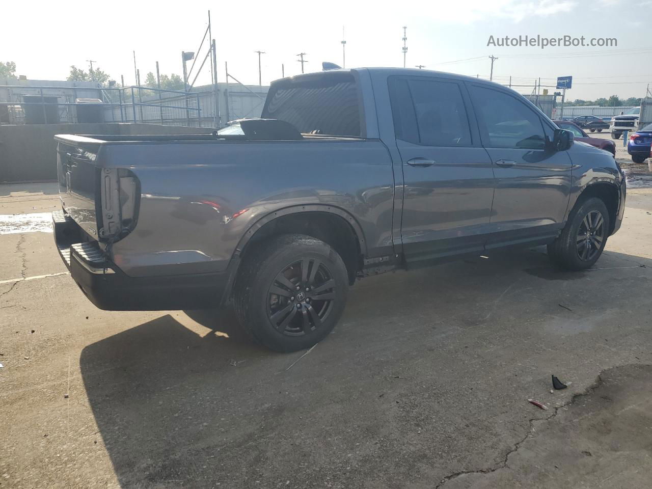 2020 Honda Ridgeline Sport Gray vin: 5FPYK3F11LB029339