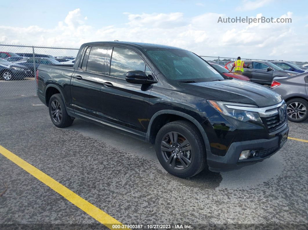 2020 Honda Ridgeline Awd Sport Black vin: 5FPYK3F12LB019354