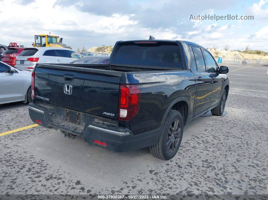 2020 Honda Ridgeline Awd Sport Black vin: 5FPYK3F12LB019354