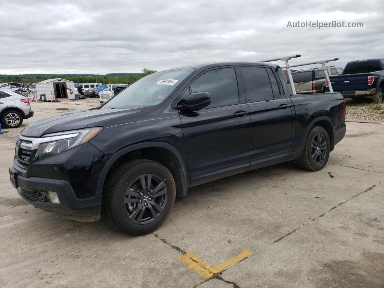 2020 Honda Ridgeline Sport Black vin: 5FPYK3F14LB031019