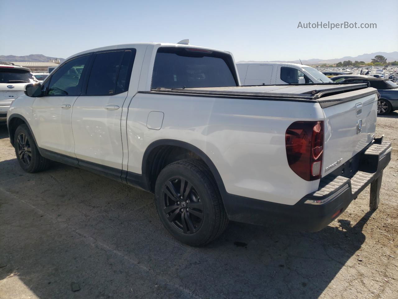 2020 Honda Ridgeline Sport White vin: 5FPYK3F15LB015864