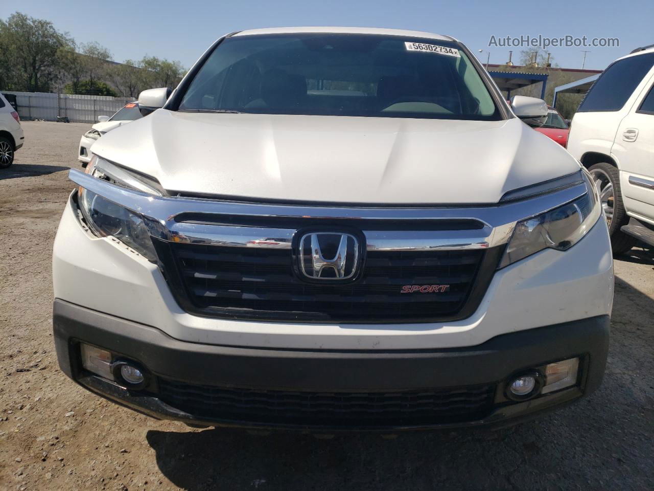 2020 Honda Ridgeline Sport White vin: 5FPYK3F15LB015864