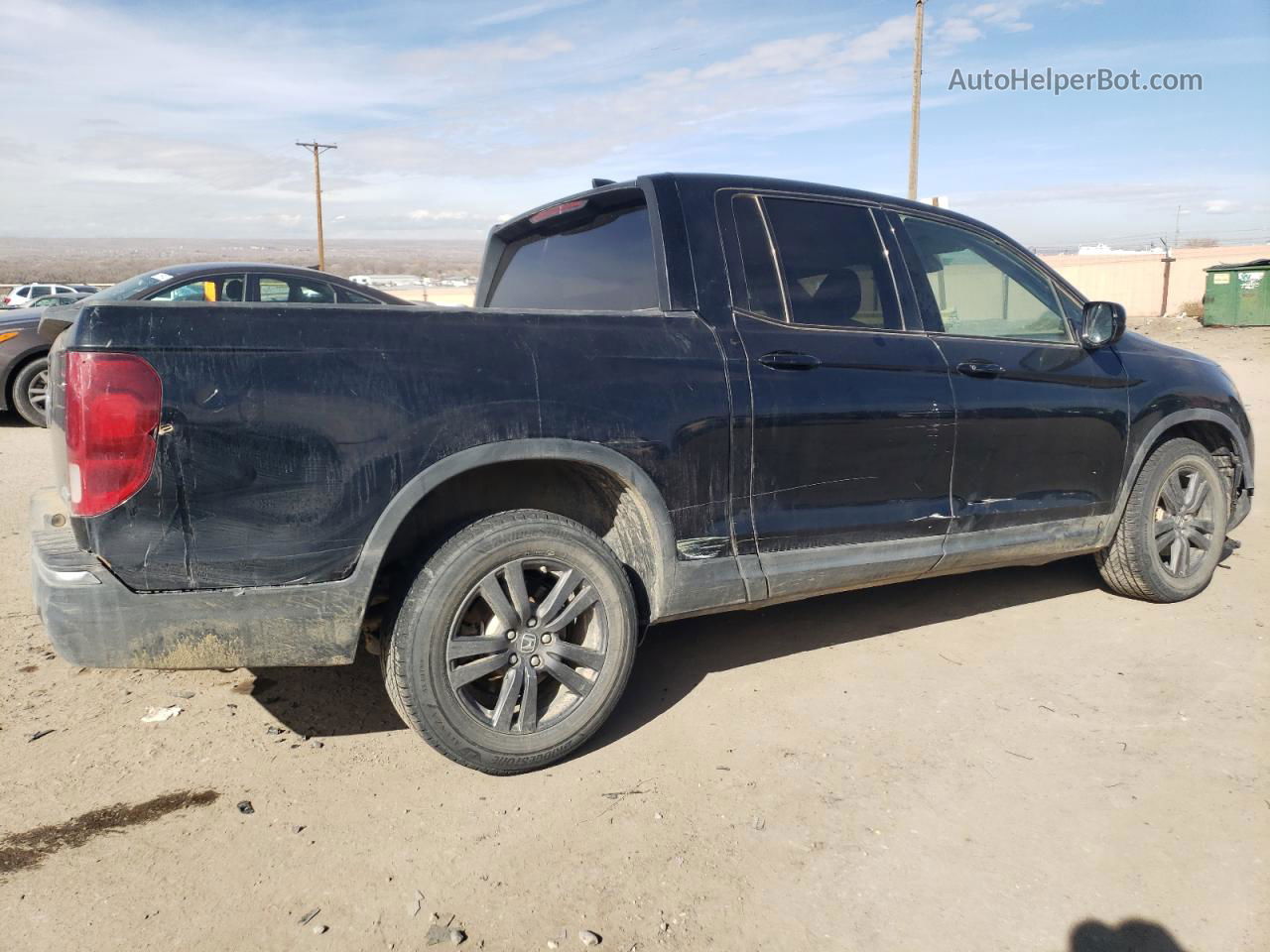 2020 Honda Ridgeline Sport Black vin: 5FPYK3F15LB029098