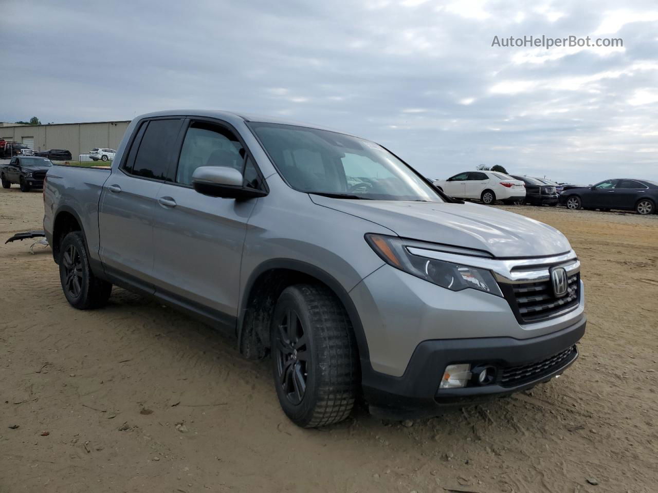 2020 Honda Ridgeline Sport Silver vin: 5FPYK3F16LB023097