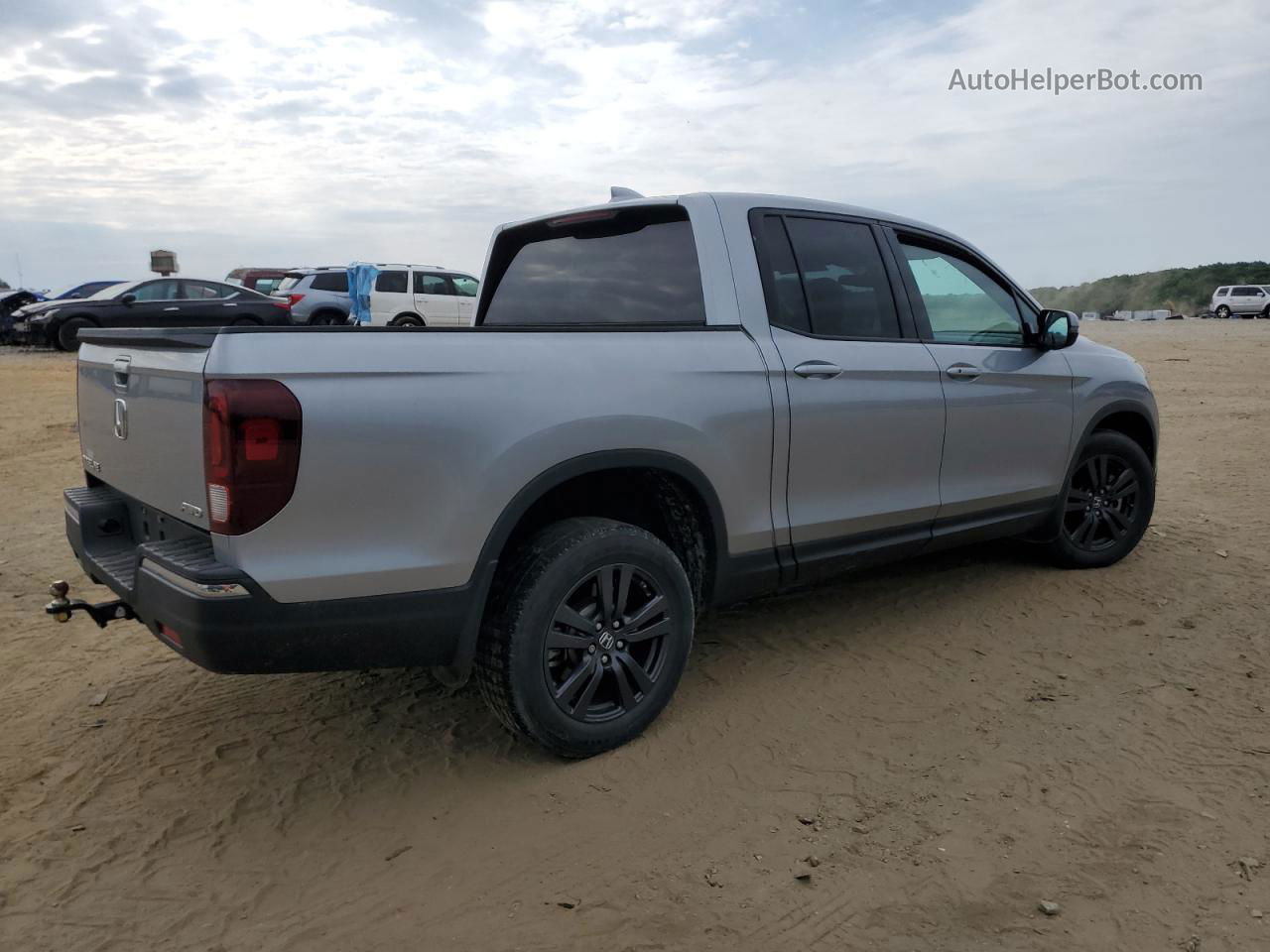 2020 Honda Ridgeline Sport Silver vin: 5FPYK3F16LB023097