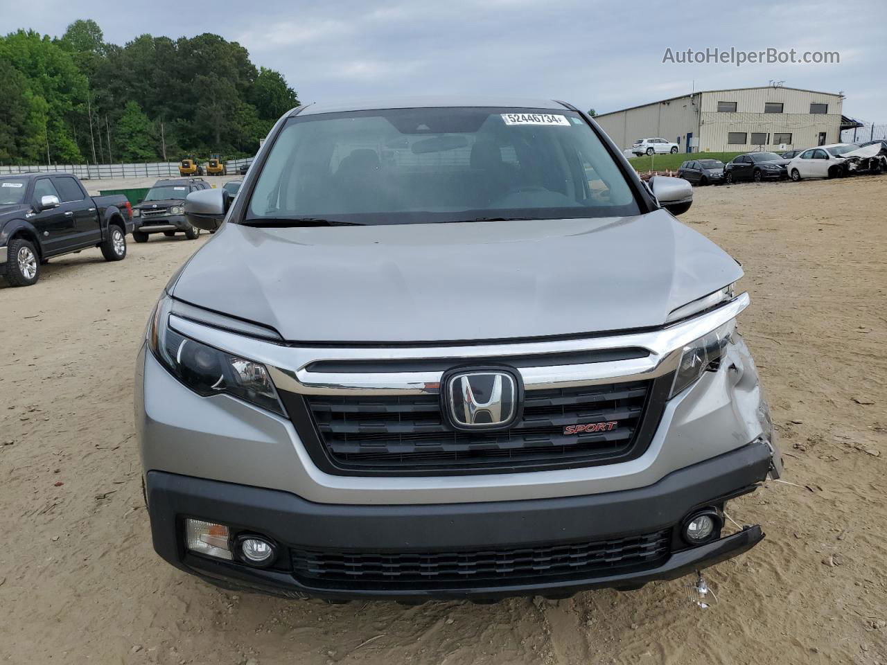 2020 Honda Ridgeline Sport Silver vin: 5FPYK3F16LB023097