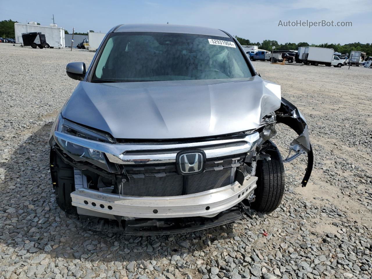 2020 Honda Ridgeline Sport Серебряный vin: 5FPYK3F17LB013274