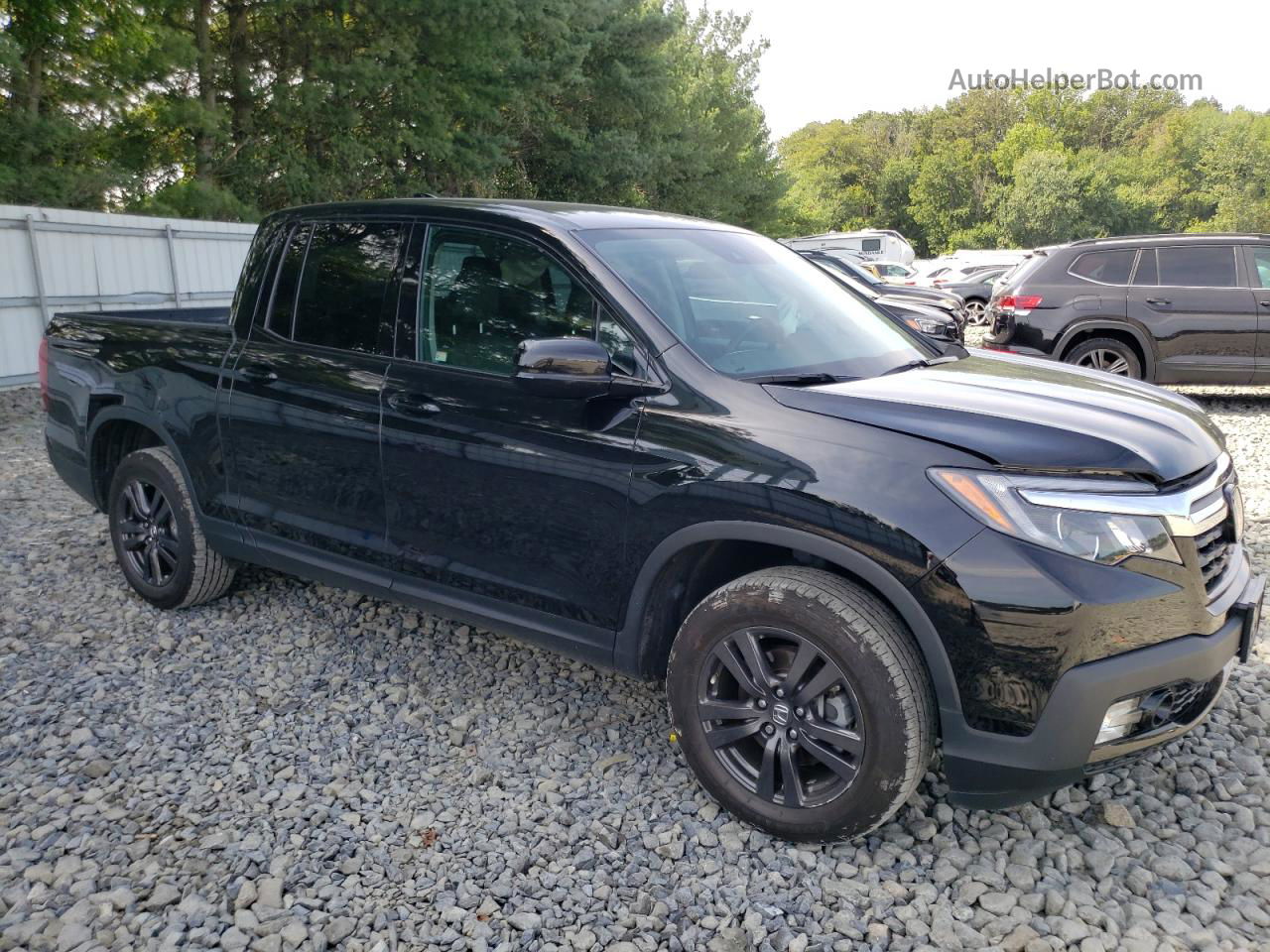 2020 Honda Ridgeline Sport Black vin: 5FPYK3F17LB019768