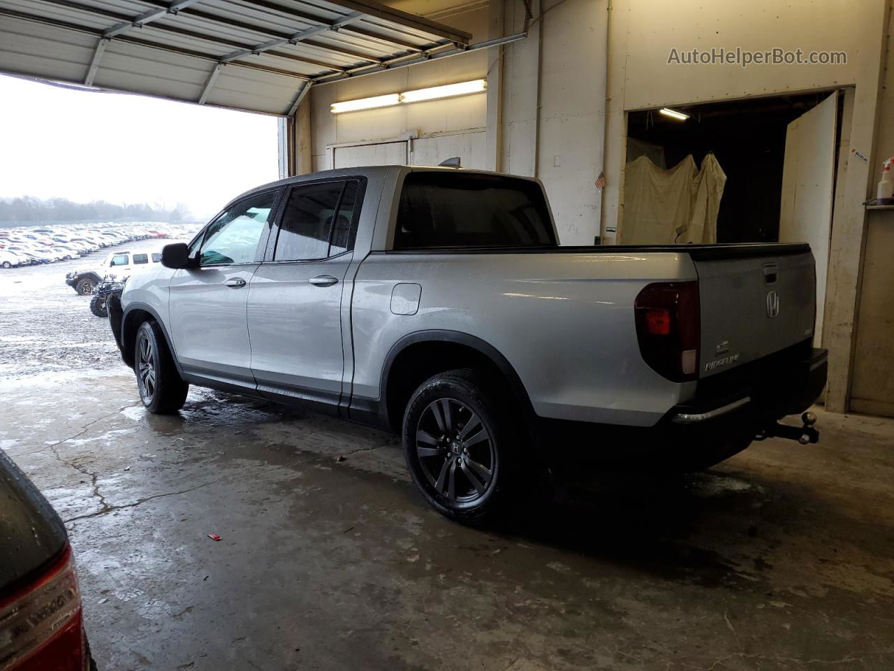 2020 Honda Ridgeline Sport Silver vin: 5FPYK3F18LB021903