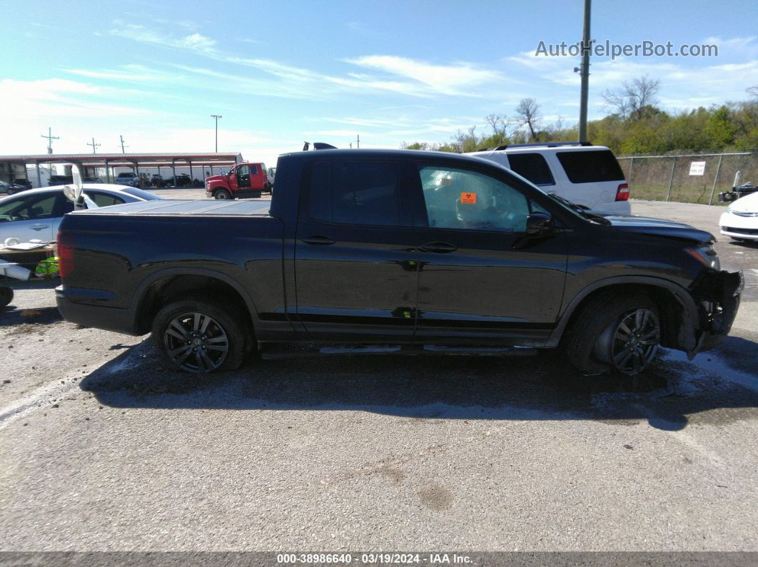 2020 Honda Ridgeline Awd Sport Черный vin: 5FPYK3F18LB028298