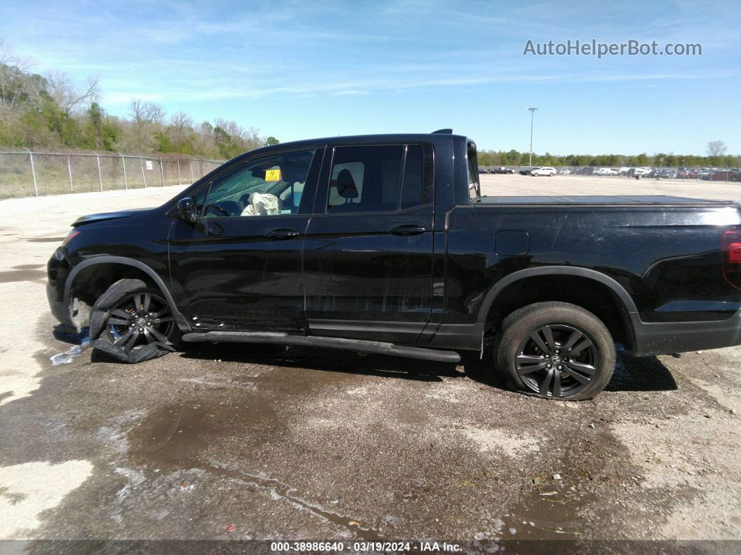 2020 Honda Ridgeline Awd Sport Черный vin: 5FPYK3F18LB028298