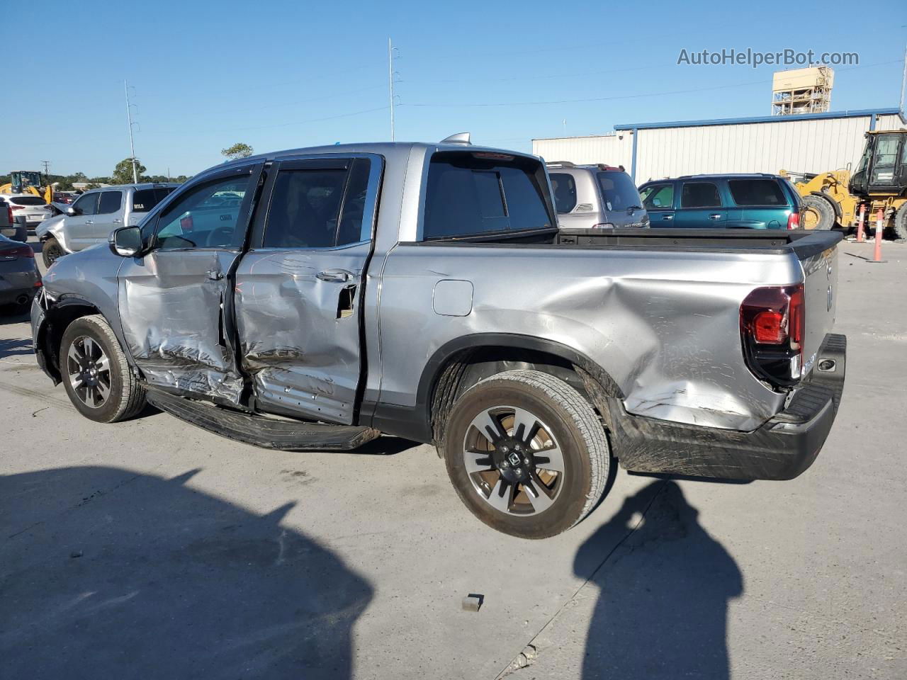 2020 Honda Ridgeline Rtl Silver vin: 5FPYK3F50LB016150