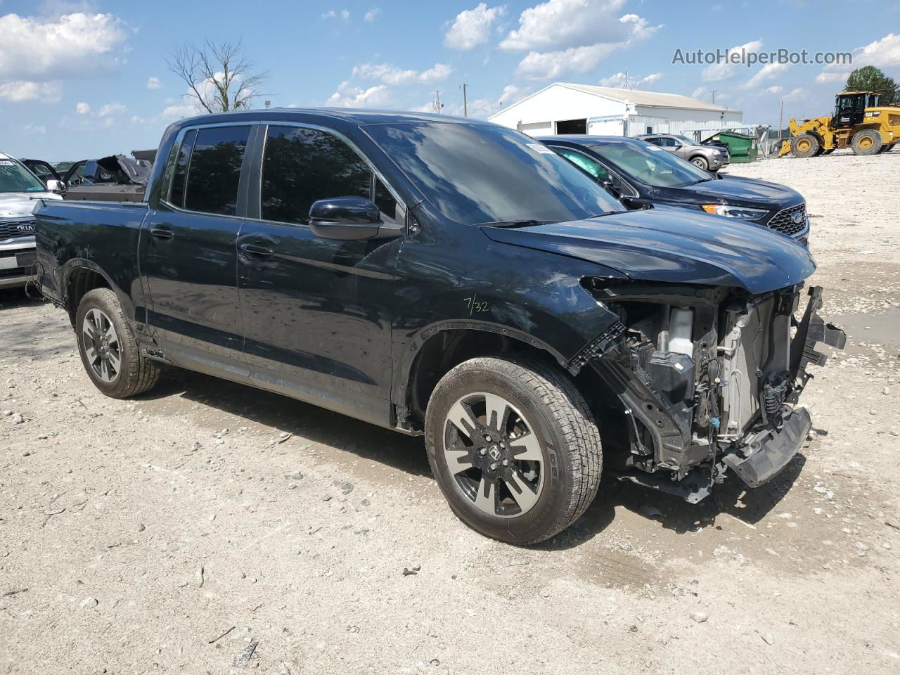 2020 Honda Ridgeline Rtl Black vin: 5FPYK3F50LB019632