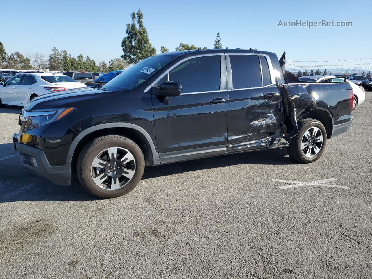 2020 Honda Ridgeline Rtl Black vin: 5FPYK3F51LB029196