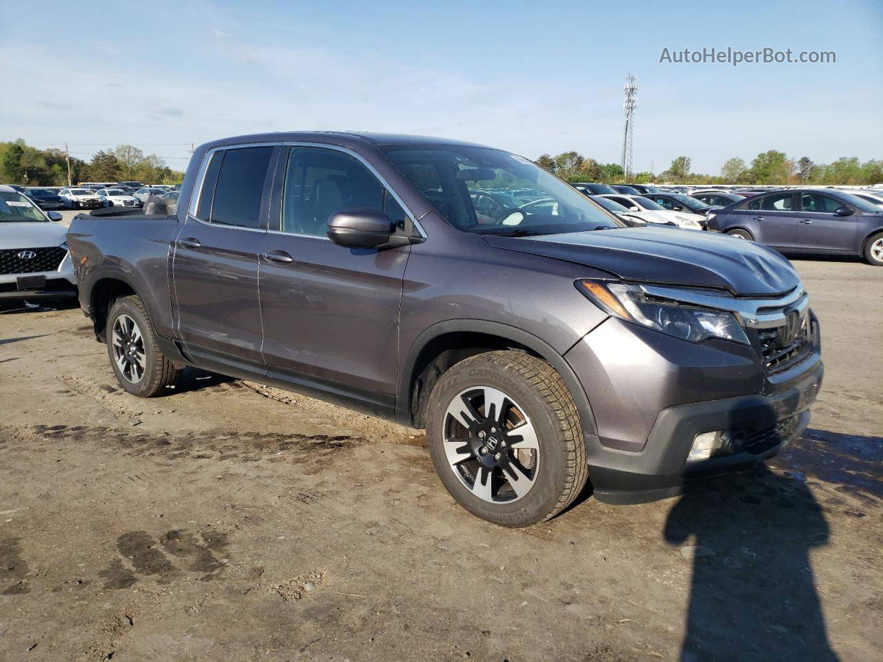 2020 Honda Ridgeline Rtl Gray vin: 5FPYK3F51LB030302