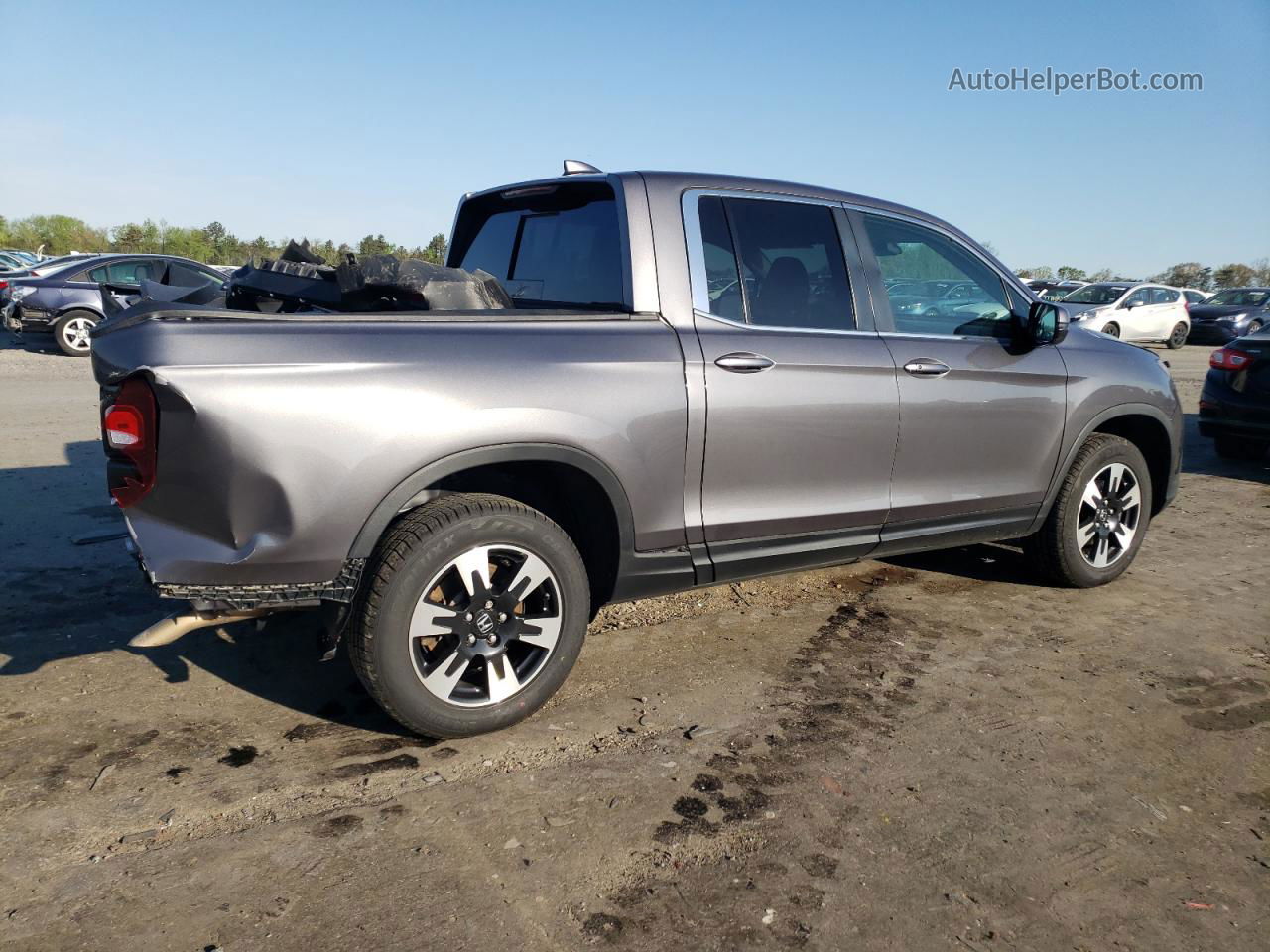 2020 Honda Ridgeline Rtl Gray vin: 5FPYK3F51LB030302