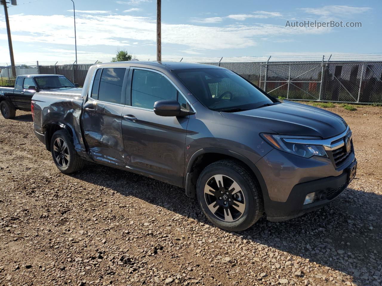 2020 Honda Ridgeline Rtl Charcoal vin: 5FPYK3F52LB027196