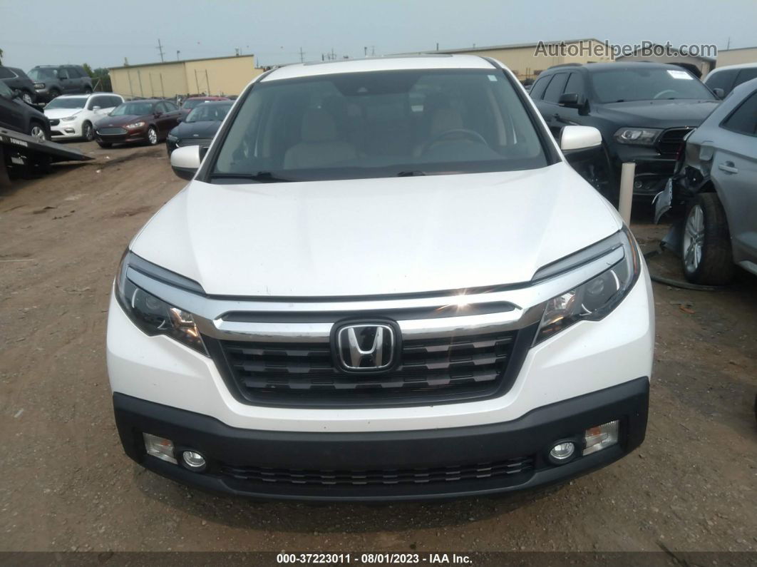 2020 Honda Ridgeline Rtl White vin: 5FPYK3F53LB027952