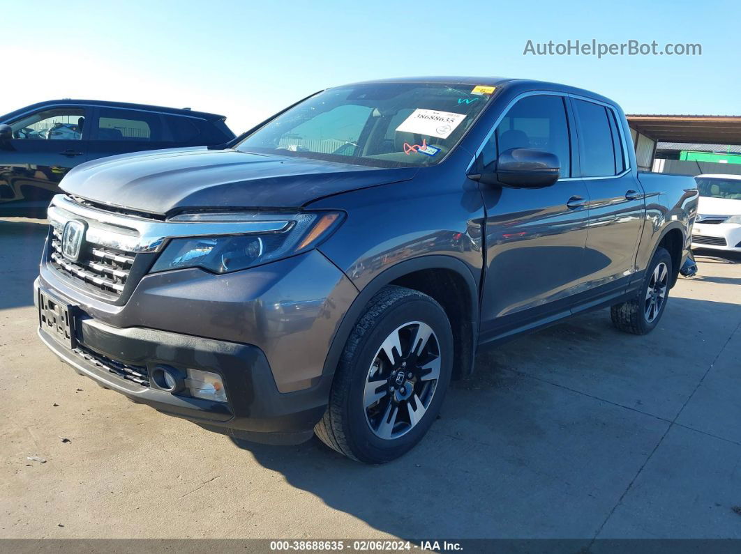 2020 Honda Ridgeline Awd Rtl Gray vin: 5FPYK3F55LB028858