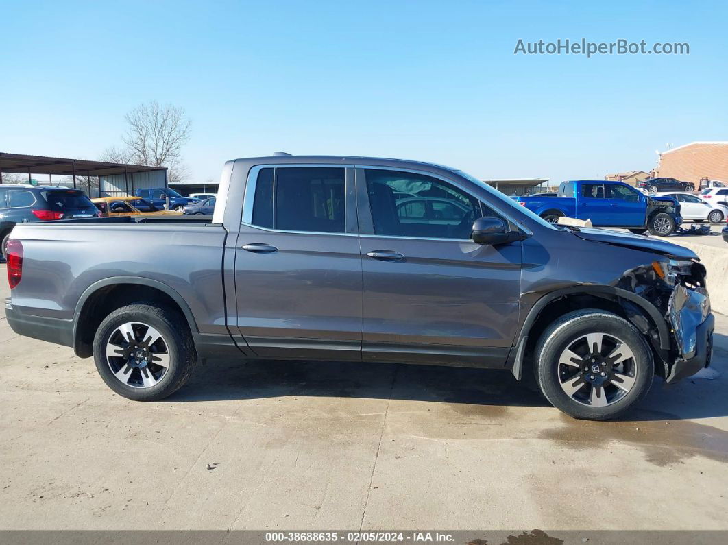 2020 Honda Ridgeline Awd Rtl Gray vin: 5FPYK3F55LB028858