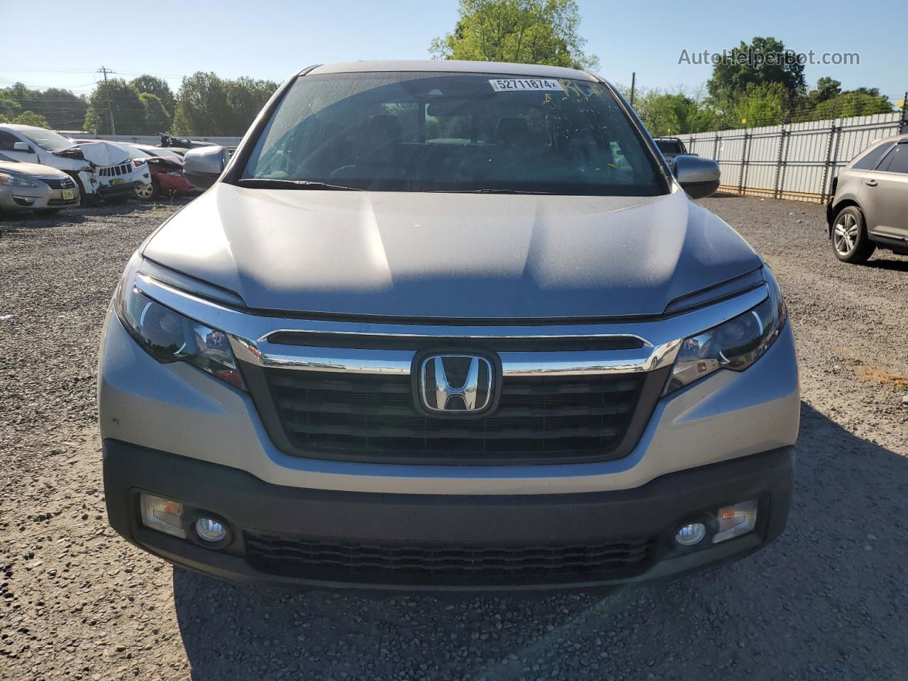 2020 Honda Ridgeline Rtl Silver vin: 5FPYK3F57LB014363