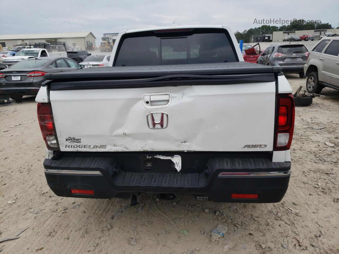 2020 Honda Ridgeline Rtl Белый vin: 5FPYK3F57LB026688