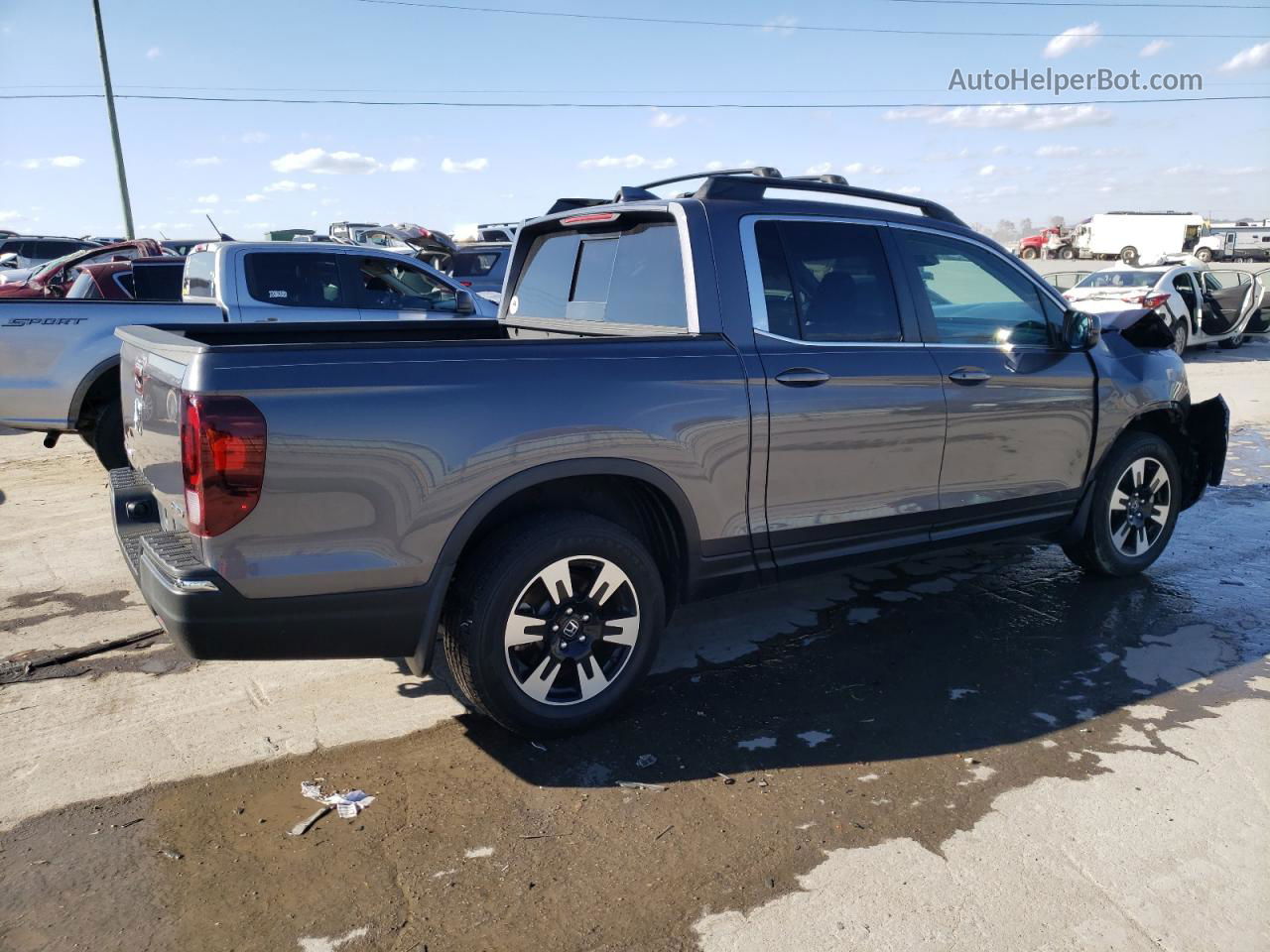 2020 Honda Ridgeline Rtl Gray vin: 5FPYK3F57LB026870