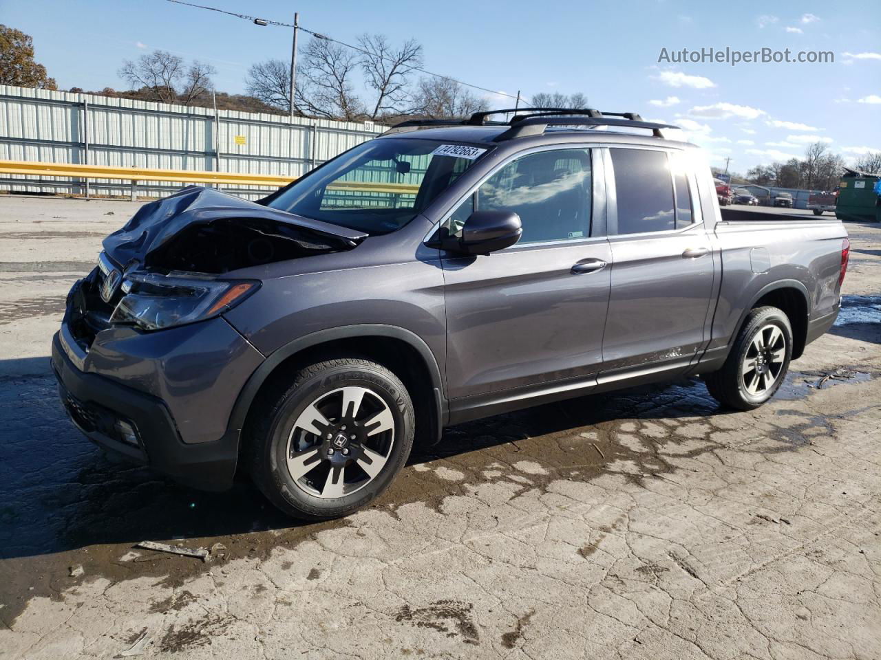 2020 Honda Ridgeline Rtl Gray vin: 5FPYK3F57LB026870