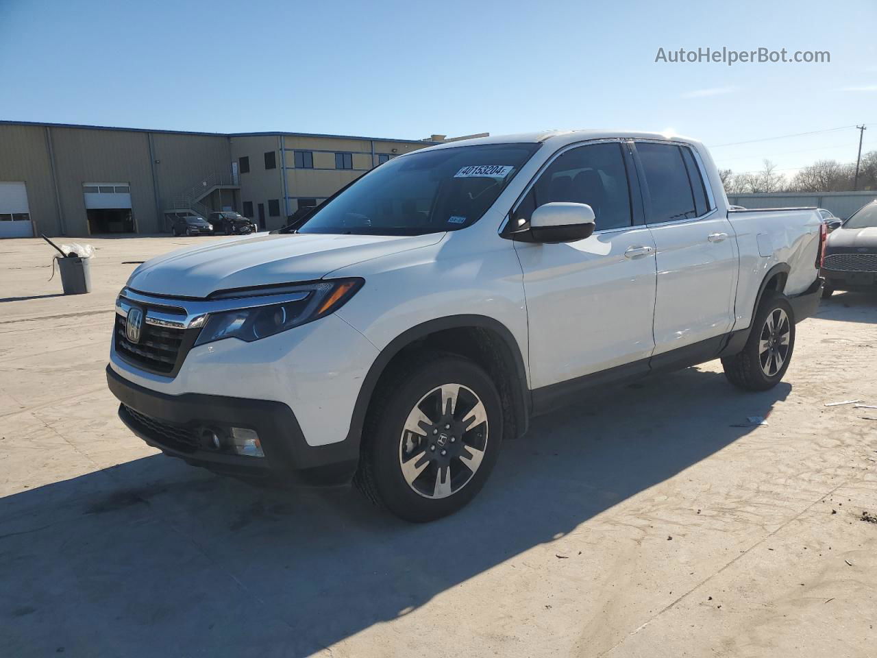 2020 Honda Ridgeline Rtl White vin: 5FPYK3F58LB021399