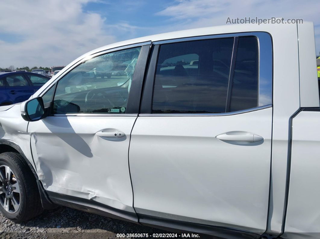 2020 Honda Ridgeline Awd Rtl White vin: 5FPYK3F58LB028207