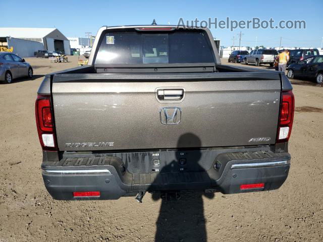 2020 Honda Ridgeline Rtl Brown vin: 5FPYK3F70LB011757