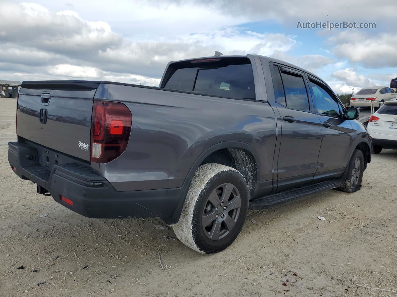 2020 Honda Ridgeline Rtl Серый vin: 5FPYK3F70LB013217