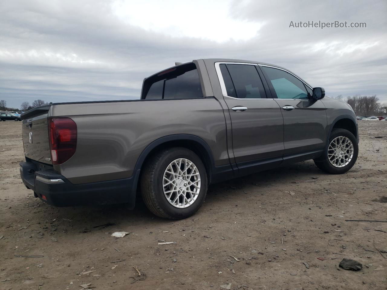 2020 Honda Ridgeline Rtl Brown vin: 5FPYK3F71LB002016