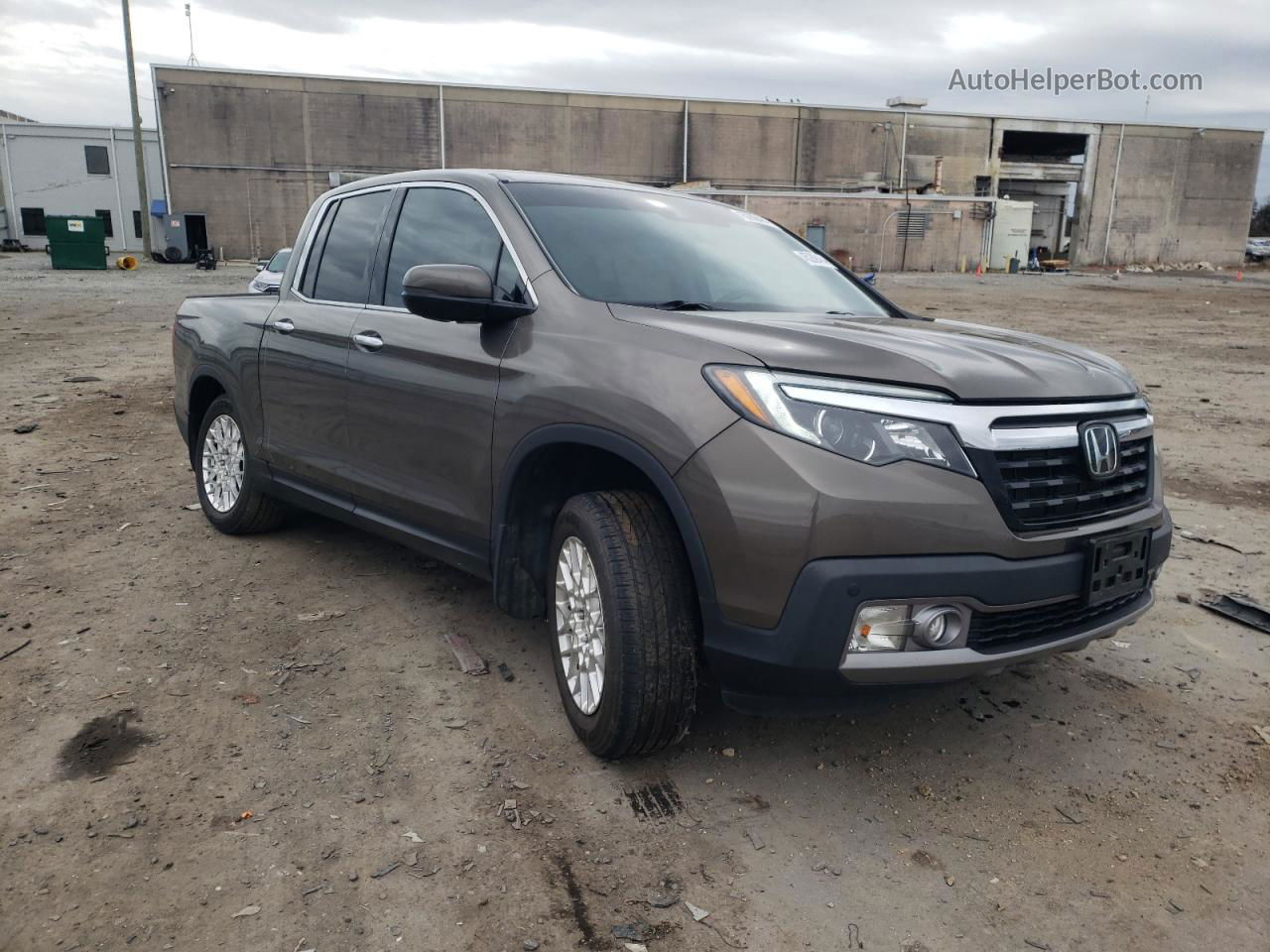 2020 Honda Ridgeline Rtl Brown vin: 5FPYK3F71LB002016