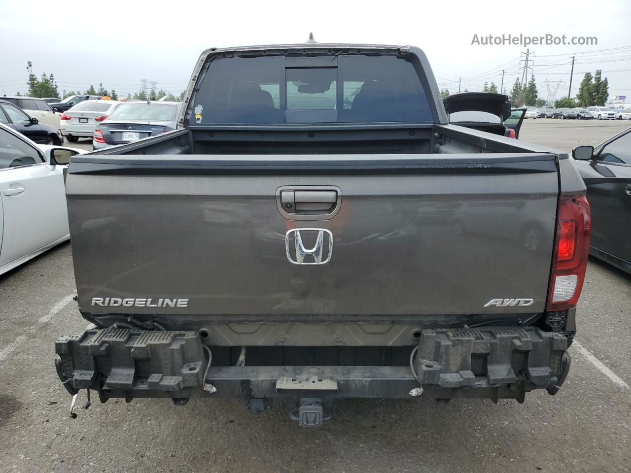 2020 Honda Ridgeline Rtl Brown vin: 5FPYK3F71LB007152