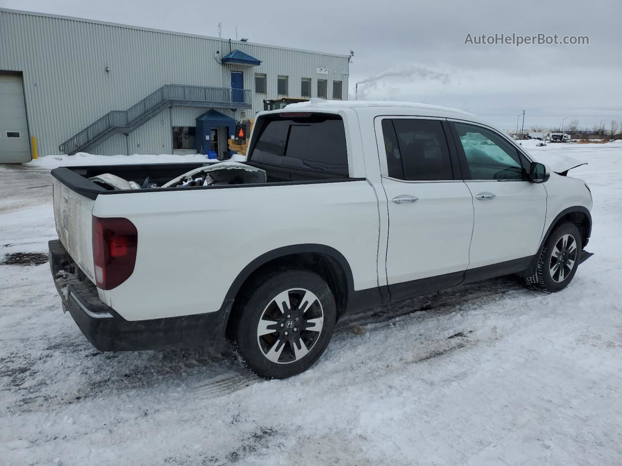 2020 Honda Ridgeline Rtl Белый vin: 5FPYK3F71LB501995