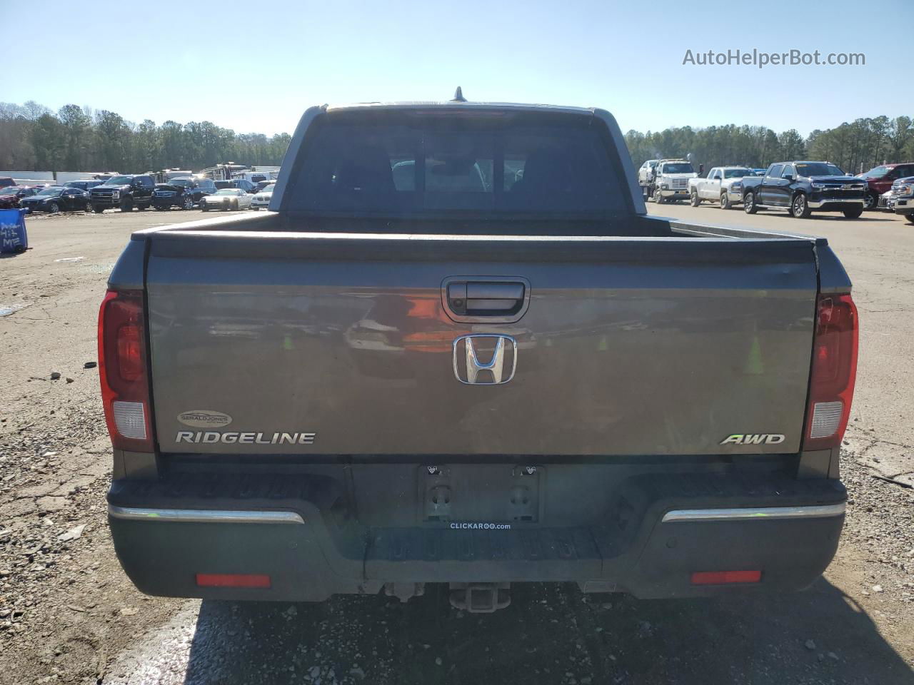 2020 Honda Ridgeline Rtl Gray vin: 5FPYK3F72LB013834