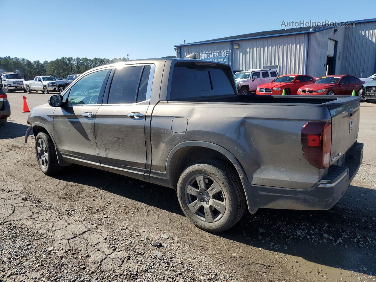 2020 Honda Ridgeline Rtl Gray vin: 5FPYK3F72LB013834