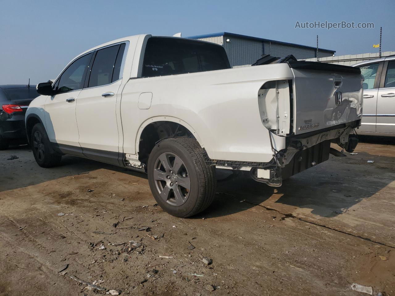 2020 Honda Ridgeline Rtl Белый vin: 5FPYK3F72LB015566