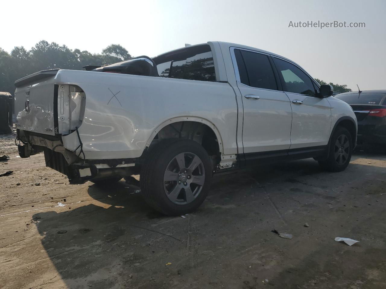 2020 Honda Ridgeline Rtl Белый vin: 5FPYK3F72LB015566