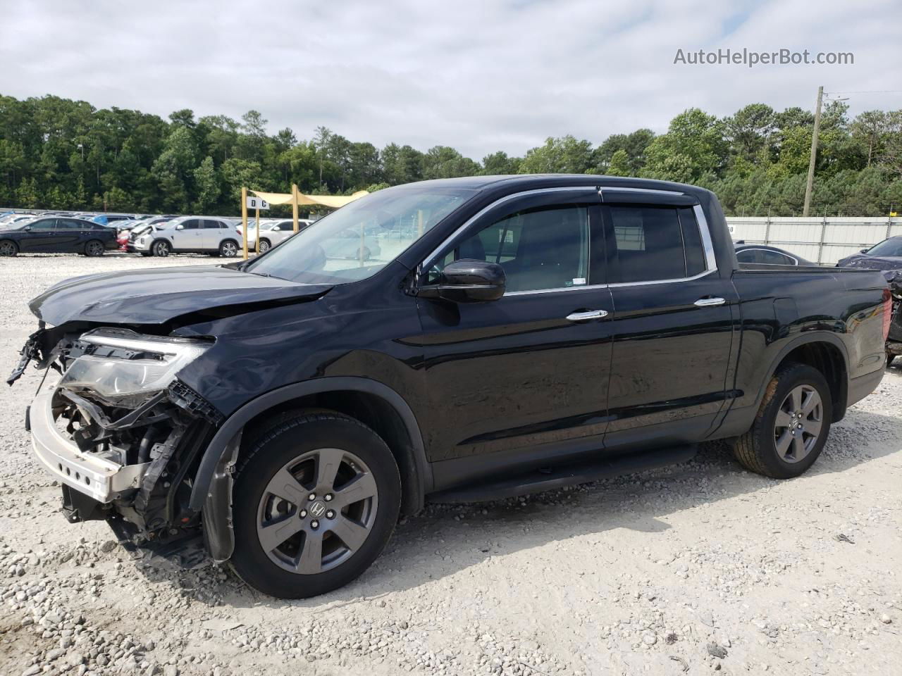 2020 Honda Ridgeline Rtl Black vin: 5FPYK3F73LB004477