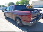 2020 Honda Ridgeline Rtl-e Burgundy vin: 5FPYK3F73LB007038