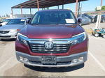 2020 Honda Ridgeline Rtl-e Burgundy vin: 5FPYK3F73LB007038